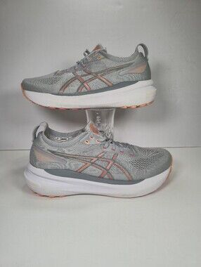ASICS Women Gel-Kayano 31 1012B670 Gray White Running Shoes Sneakers Size 10